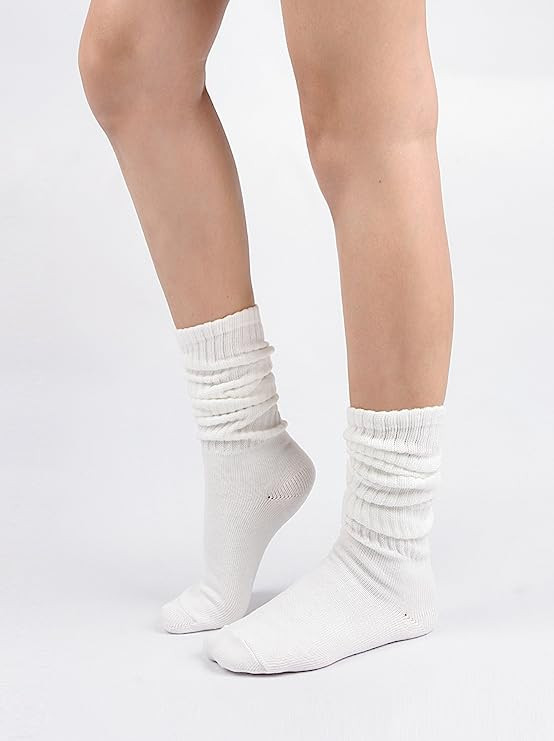Women's Fall Winter Slouch Knit Socks | Amazon (US)