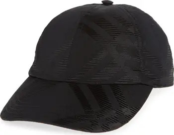 Burberry Tonal Check Adjustable Baseball Cap | Nordstrom | Nordstrom