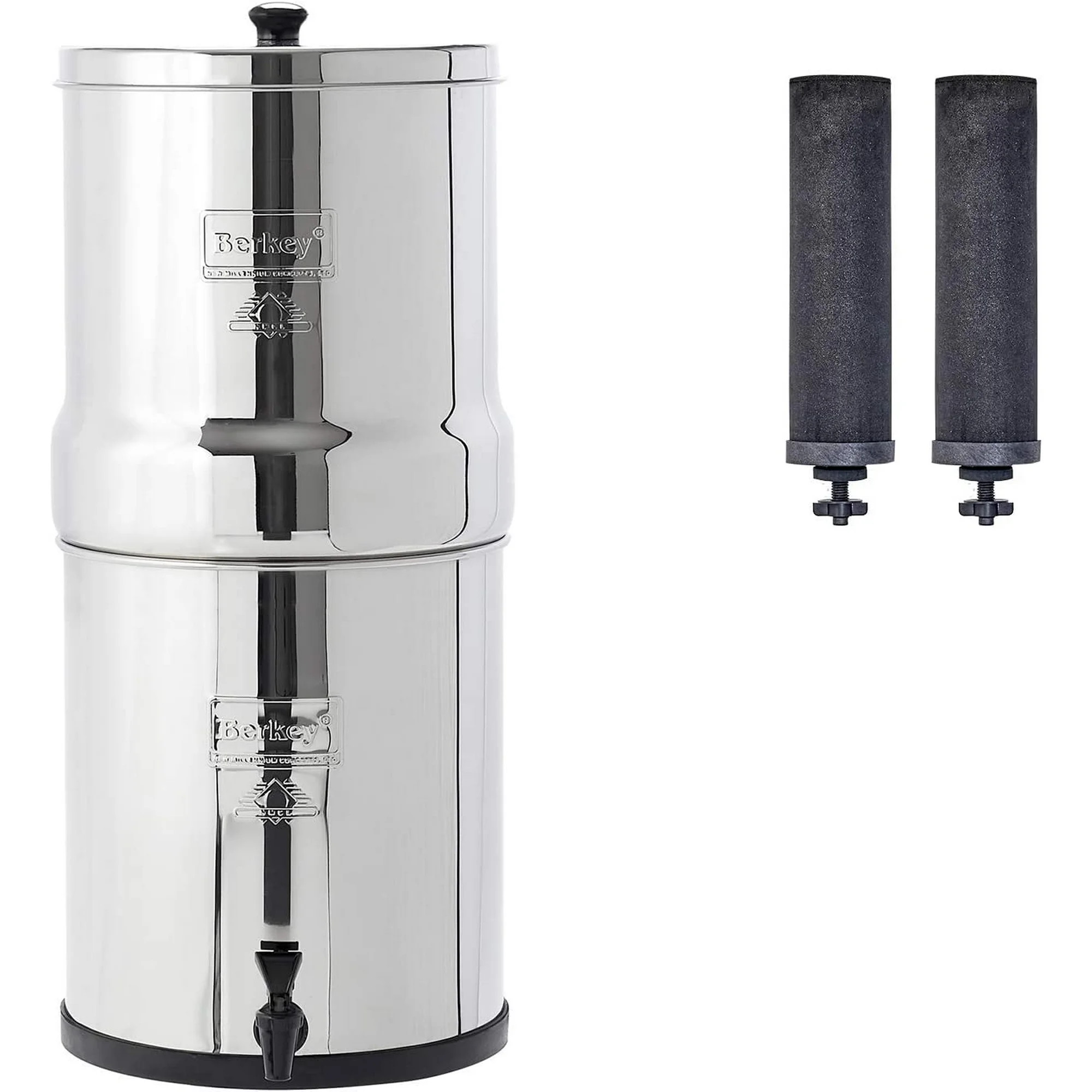 Big Berkey Water Filtration System with 2 Black Filters | Walmart (US)
