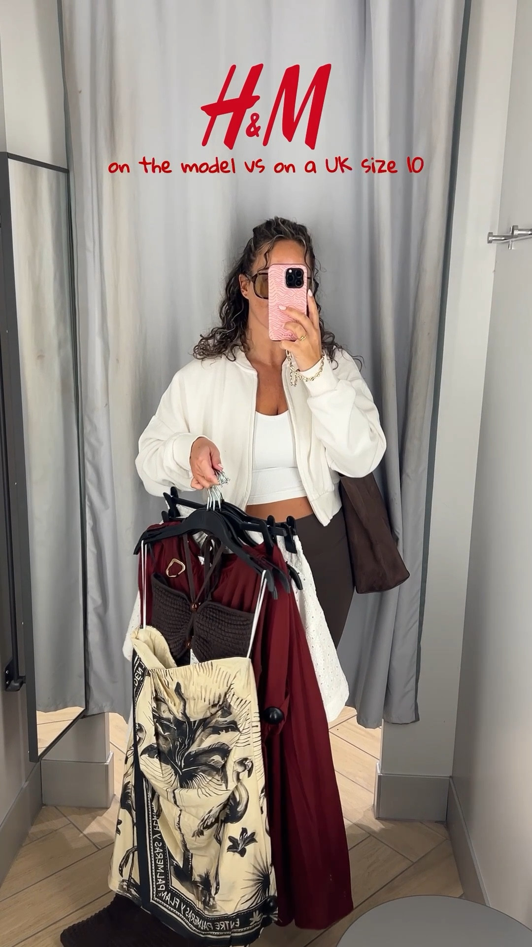 H&M ON THE MODEL VS ON A UK SIZE 10 💚👏🏼✨

I’m a UK SIZE 10, 5ft 4 and I’m wearing the following sizes;
Top - size small (size down comes up big)
Skirt - size small (I’d say comes up big but the small still fits flowy)
Dress - size small (I probably could have gone up to a medium)
Green dress - size small (snug on the boobs if you are fuller busted like me)
Burgundy dress - size small (could have gone for a medium so it wasn’t so snug)
Scarf dress - size 10 (true to size)
White shorts - size small
White Shirt - size large (sized up for an oversized fit) 

Summer outfits, holiday outfits, city break outfits, wedding guest dress, H&M haul, H&M outfits

#LTKsummer #LTKuk #LTKAroundTheWorld