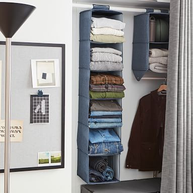 RPET Hanging Closet Sweater Organizer | Pottery Barn Teen