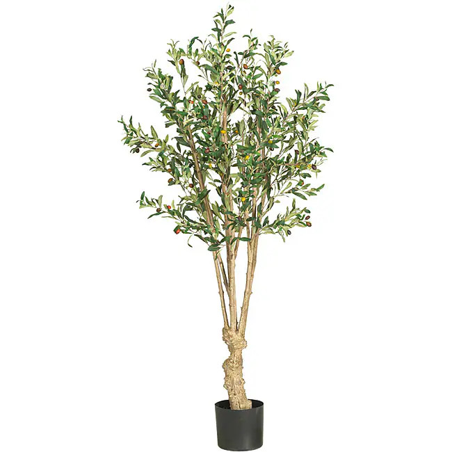 Silk 5-foot Olive Tree | Bed Bath & Beyond