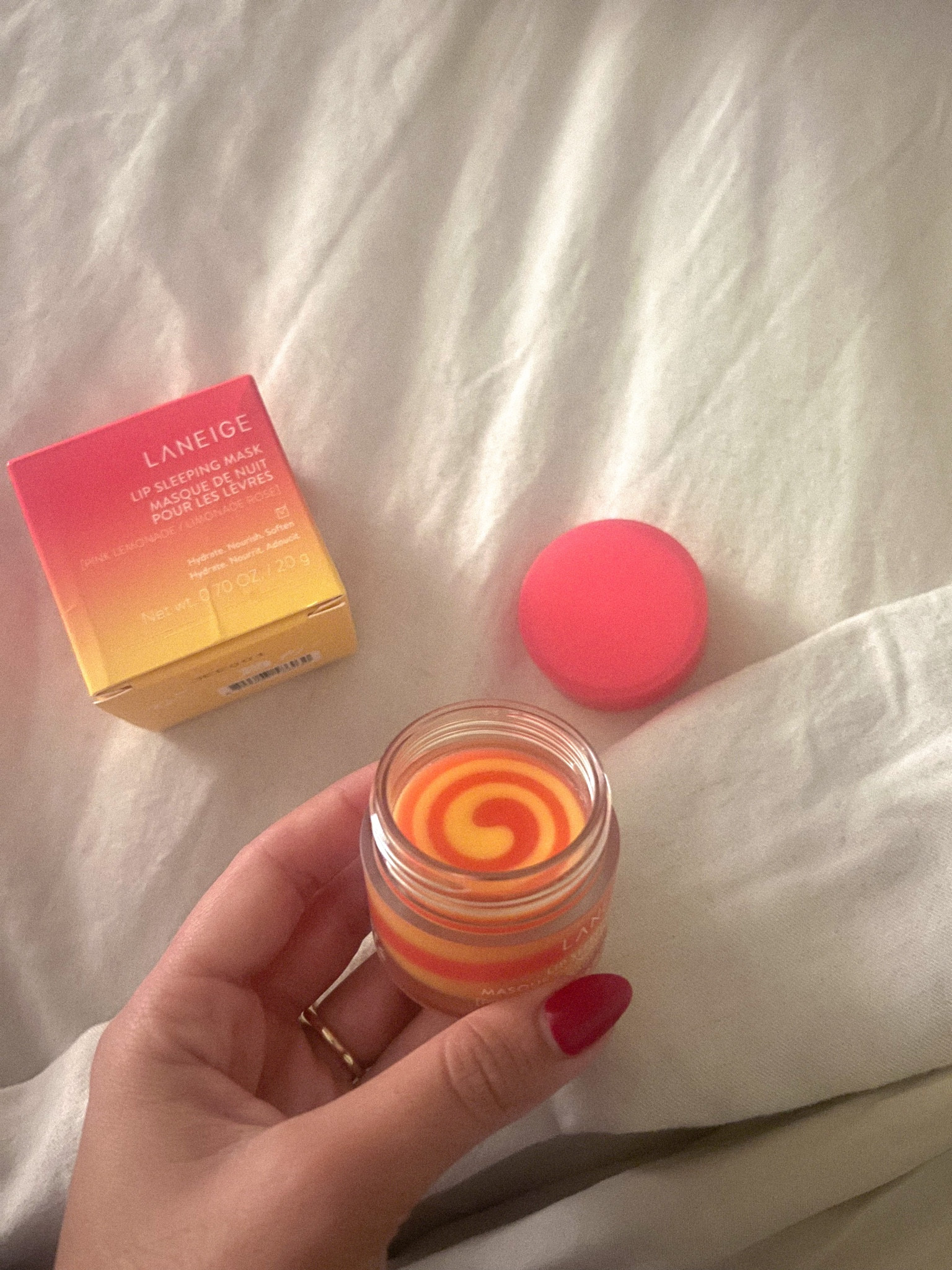 lip mask, stocking stuffer, laneige, sleep mask, lip balm, lip routine, lip gloss, 