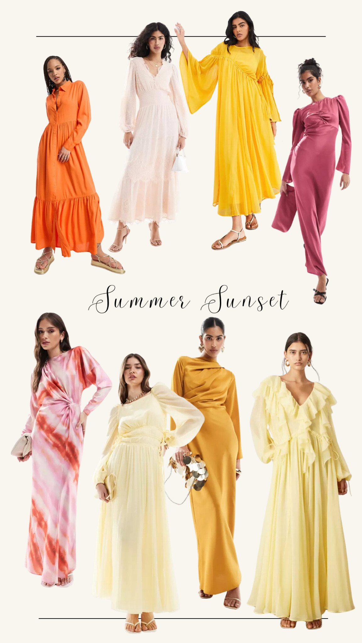 Summer sunset hues ☀️👙💐🌼🎀


#LTKeurope #LTKsummer #LTKmodest