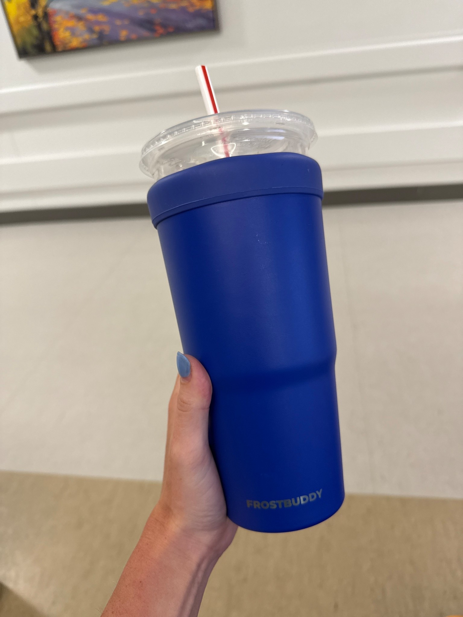 Love this Amazon find!! #frostbuddy is my new favorite koozie that has blown my mind with keeping my drinks cold!!