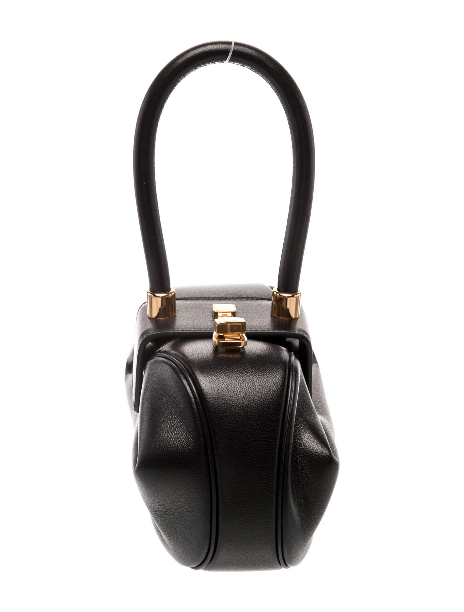 Gabriela Hearst Leather Top Handle Bag - Black Handle Bags, Handbags - GBR36713 | The RealReal | The RealReal
