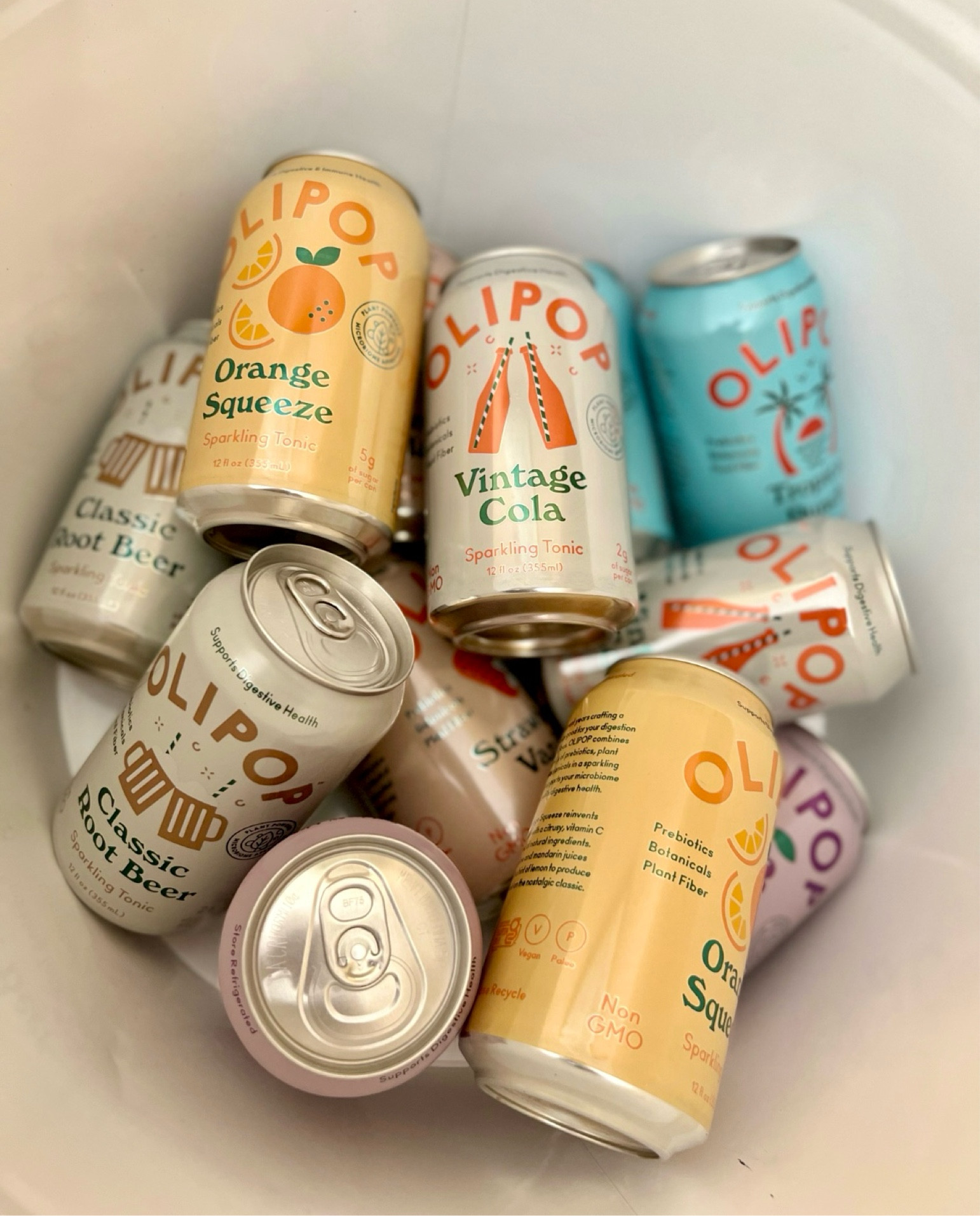 My favorite summer drink! Olipop is on sale at amazon! 