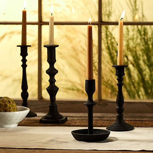 Classic Carved Candlestick | Terrain