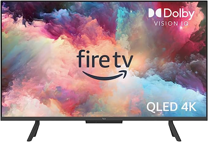 Amazon Fire TV 55" Omni QLED Series 4K UHD smart TV, Dolby Vision IQ, Fire TV Ambient Experience,... | Amazon (US)