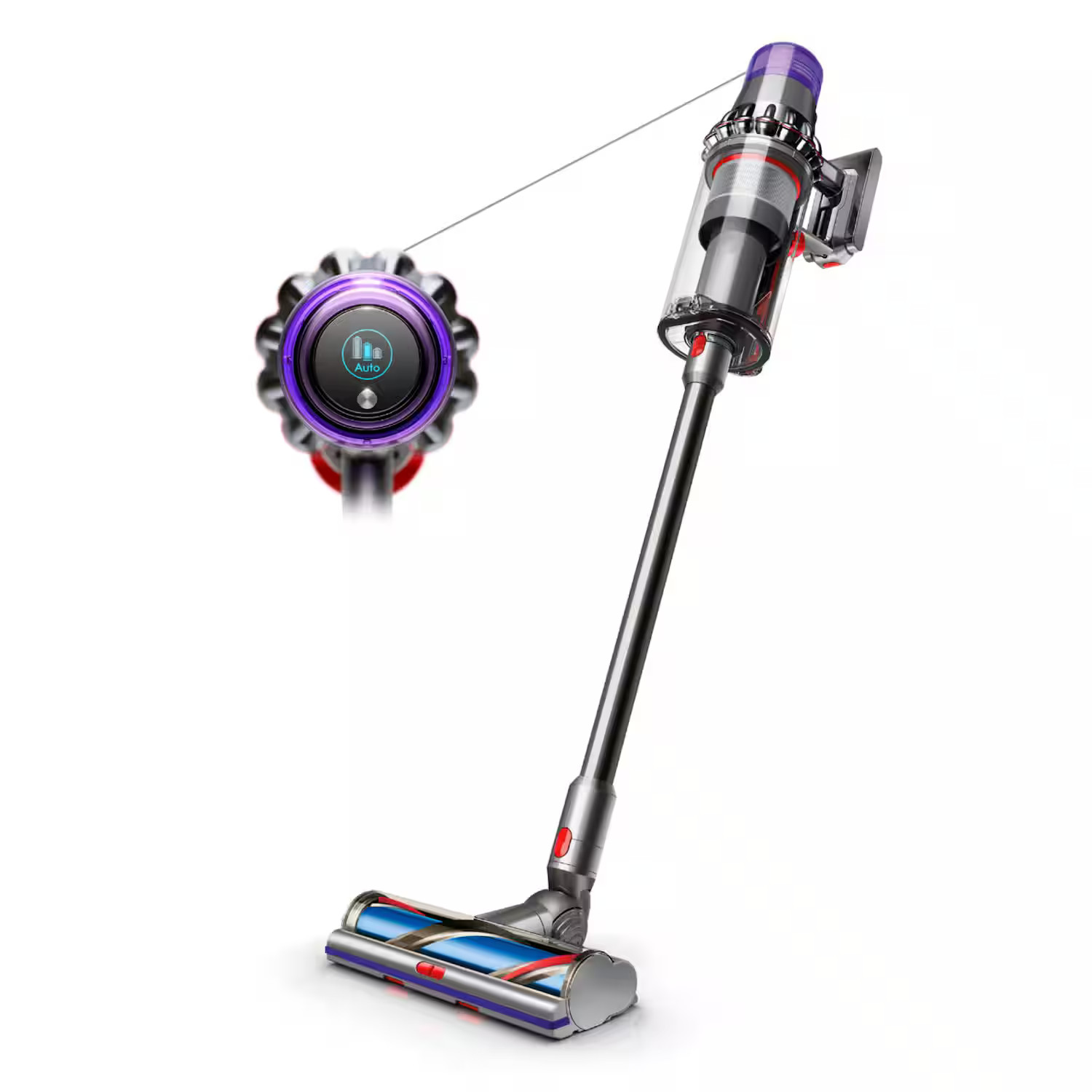 Dyson Outsize Cordless Vacuum Cleaner Nickel 368341-01 - Best Buy | Best Buy U.S.