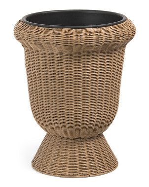 2pc Woven Urn Outdoor Planter Set | Marshalls