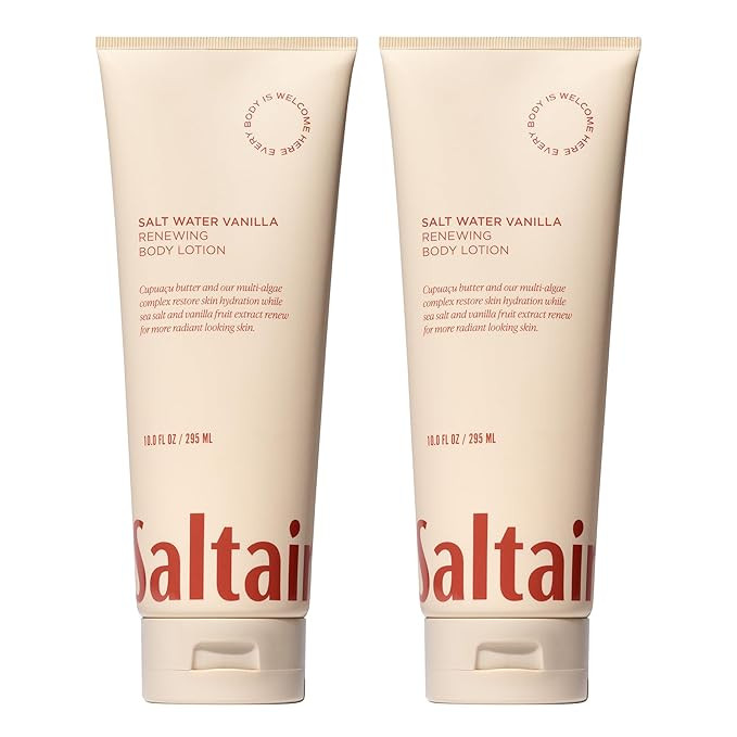 Saltair Body Lotion - 2 Pack Moisturizing Lotion For Dry Skin. Salt Water Vanilla Scented Hydrati... | Amazon (US)