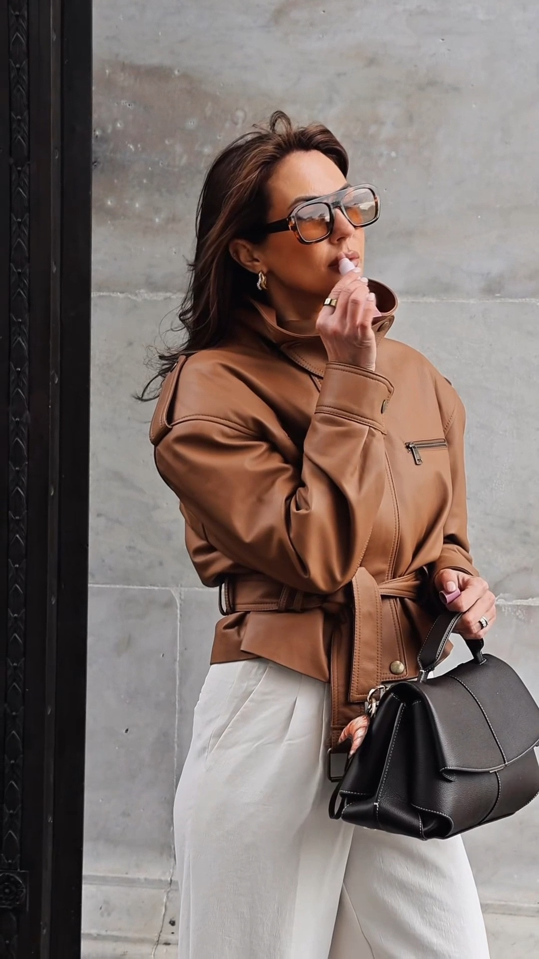 Leather in spring? Yes. And here’s why 👇🏽

A good leather jacket is a transitional piece ~structured enough to elevate an outfit, light enough to layer, and perfect for unpredictable weather.

So if you’ve packed your leather away for winter… bring her back out. Spring is her season too. 🤍🖤

#LTKspring #LTKFashionMonth