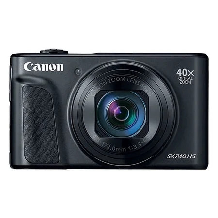 Canon PowerShot SX740 HS 20.3MP Digital Camera- Black (International Version) | Walmart (US)