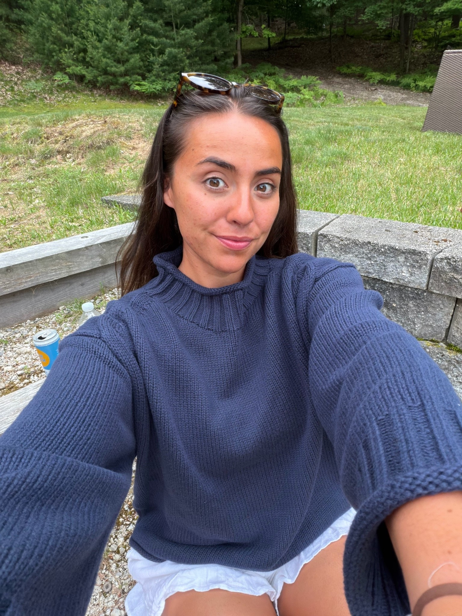 rollneck sweater perfect for layering for summer!! 🫶🏼🌞

#LTKootd