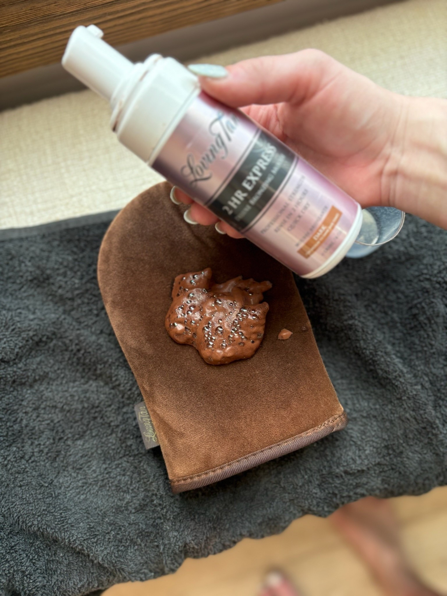 I’ve been using the Loving Tan 2 hr express! Used the maximum shade this time! 

#LTKgrwm #LTKBeauty