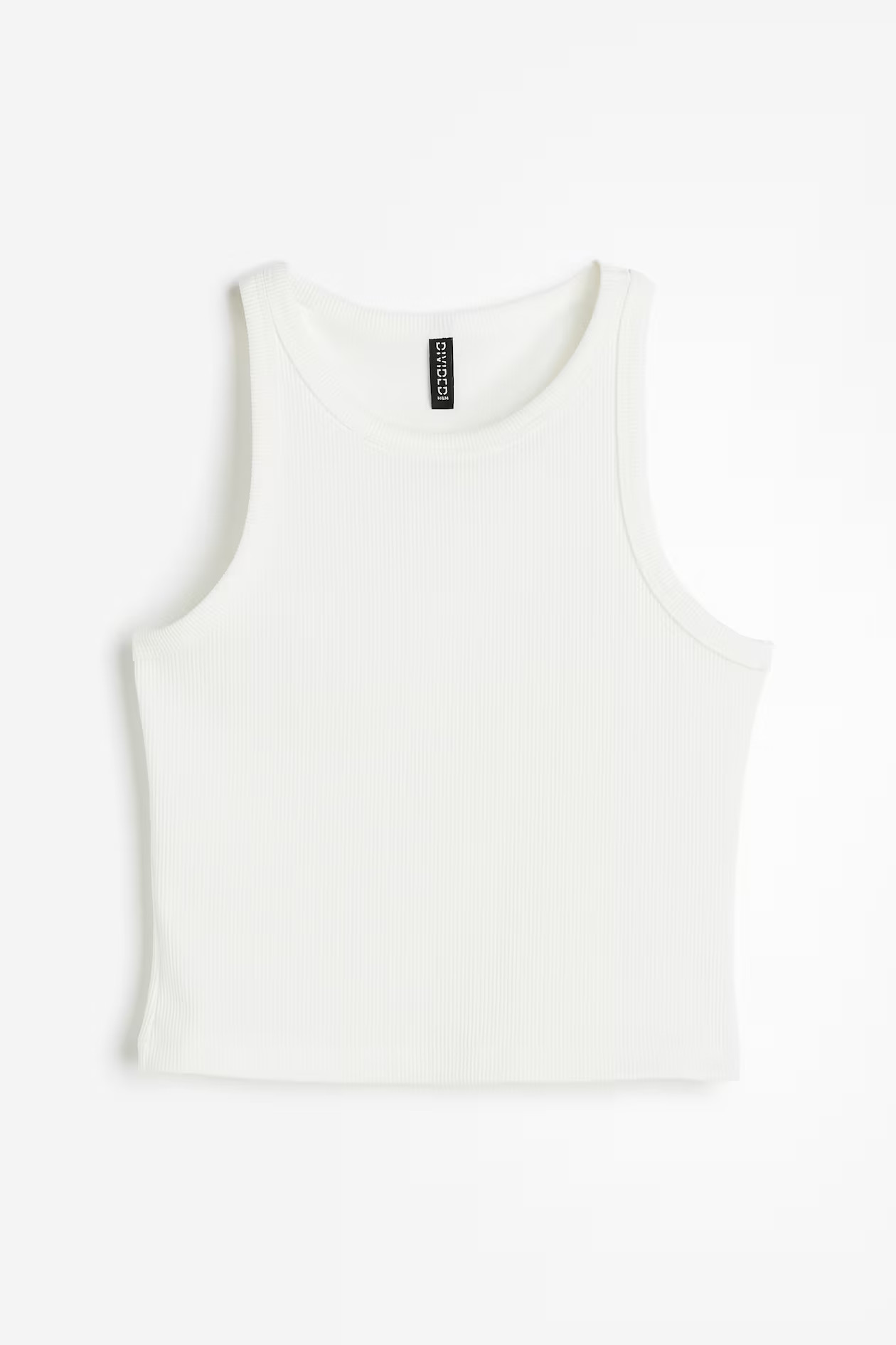 Ribbed vest top | H&M (UK, MY, IN, SG, PH, TW, HK)