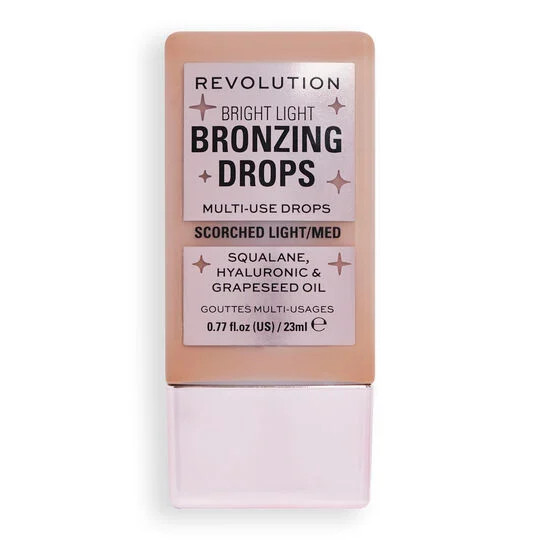 Makeup Revolution Bright Light Bronzing Drops Bronze Scorched | Revolution Beauty (UK)