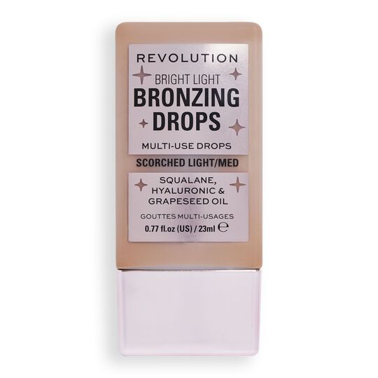 Makeup Revolution Bright Light Bronzing Drops Bronze Scorched | Revolution Beauty (UK)