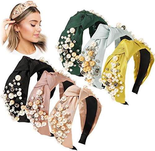 Ivyu Headbands for Women Head Bands - 6 Diademas Para Mujer De Moda Padded Hair Accessories Hairb... | Amazon (US)