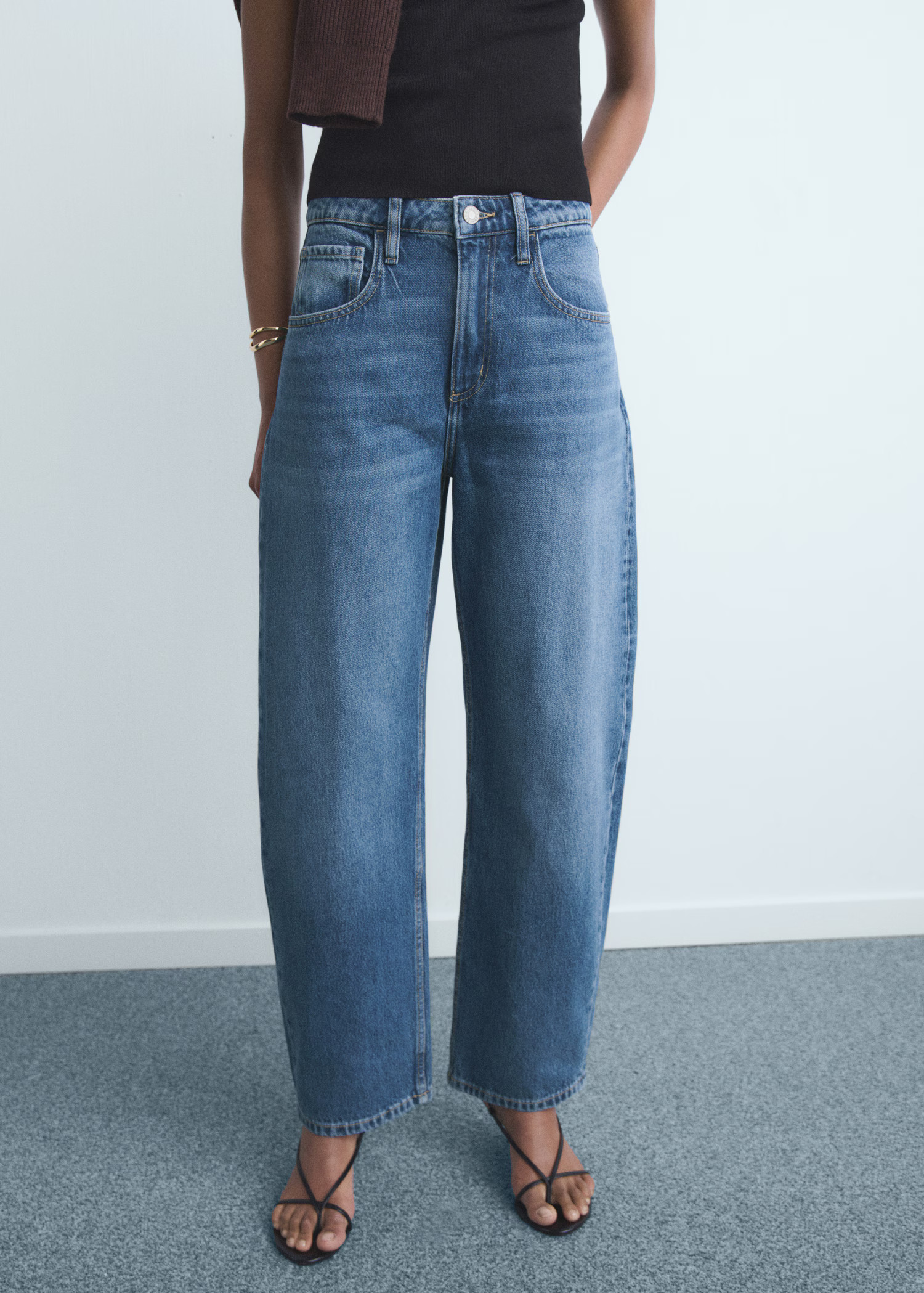 High-rise balloon jeans - Women | MANGO USA | Mango (US/MX/AU)