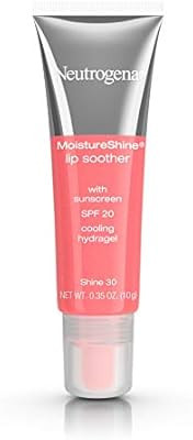 Neutrogena MoistureShine Lip Soother Gloss with SPF 20 Sun Protection, High Gloss Tinted Lip Mois... | Amazon (US)