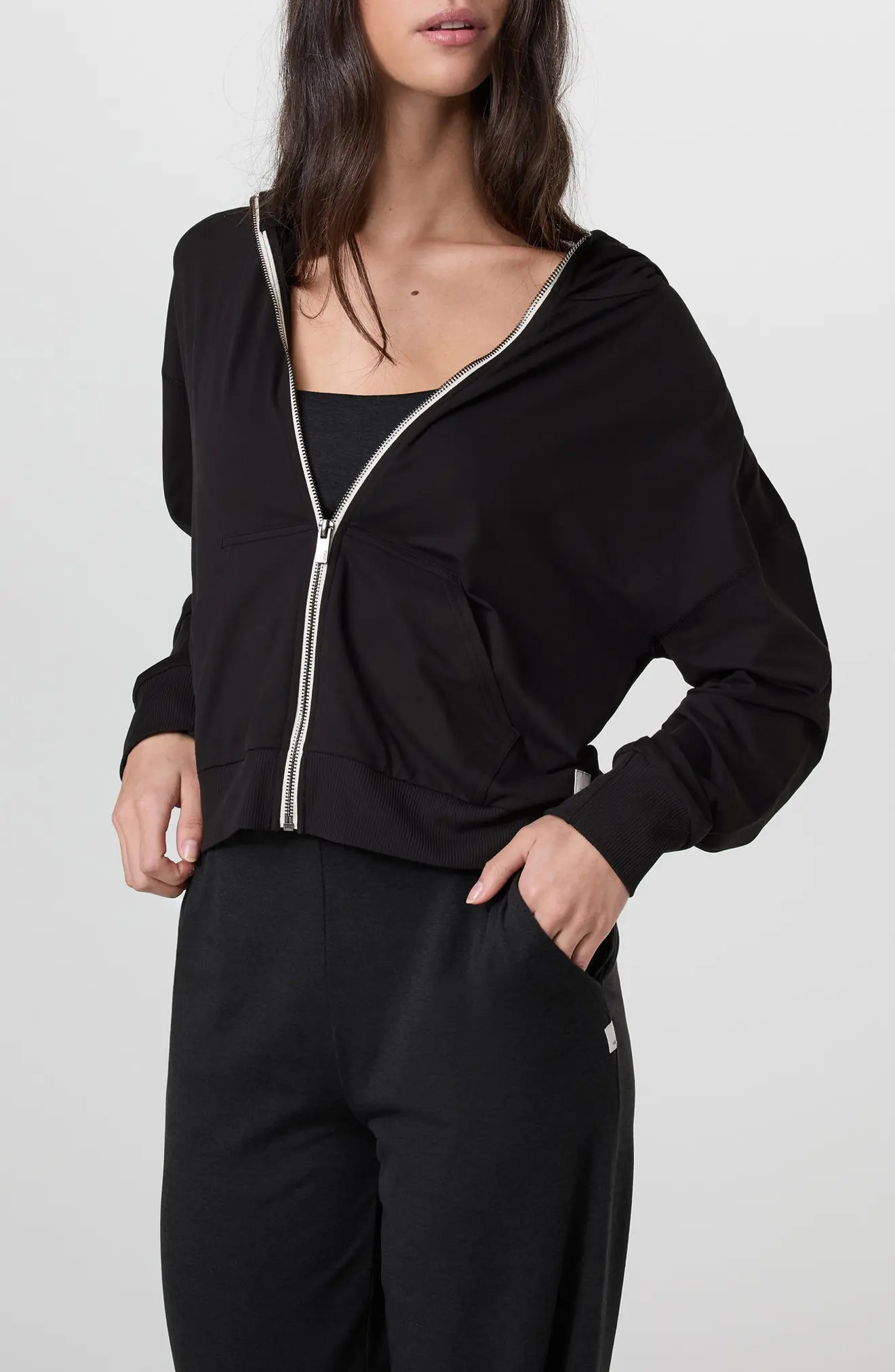 Halo Modern Zip Hoodie (Women) | Nordstrom | Nordstrom