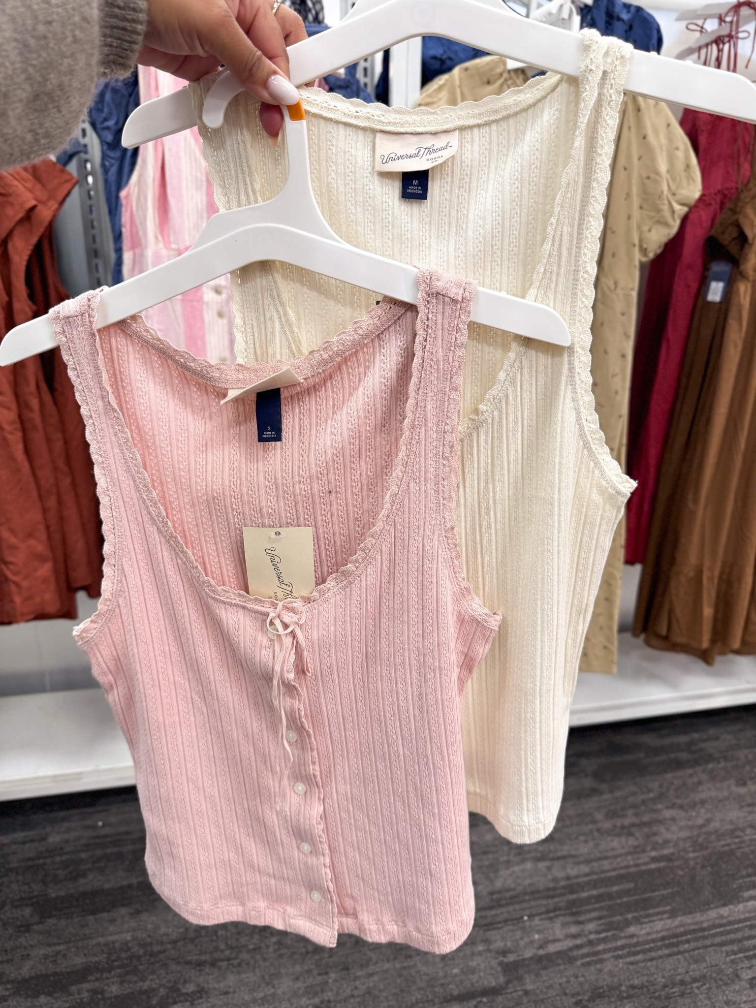Super cute tanks! Loving the trim details. 

Target fashion, target style

#LTKMothersDay #LTKootd