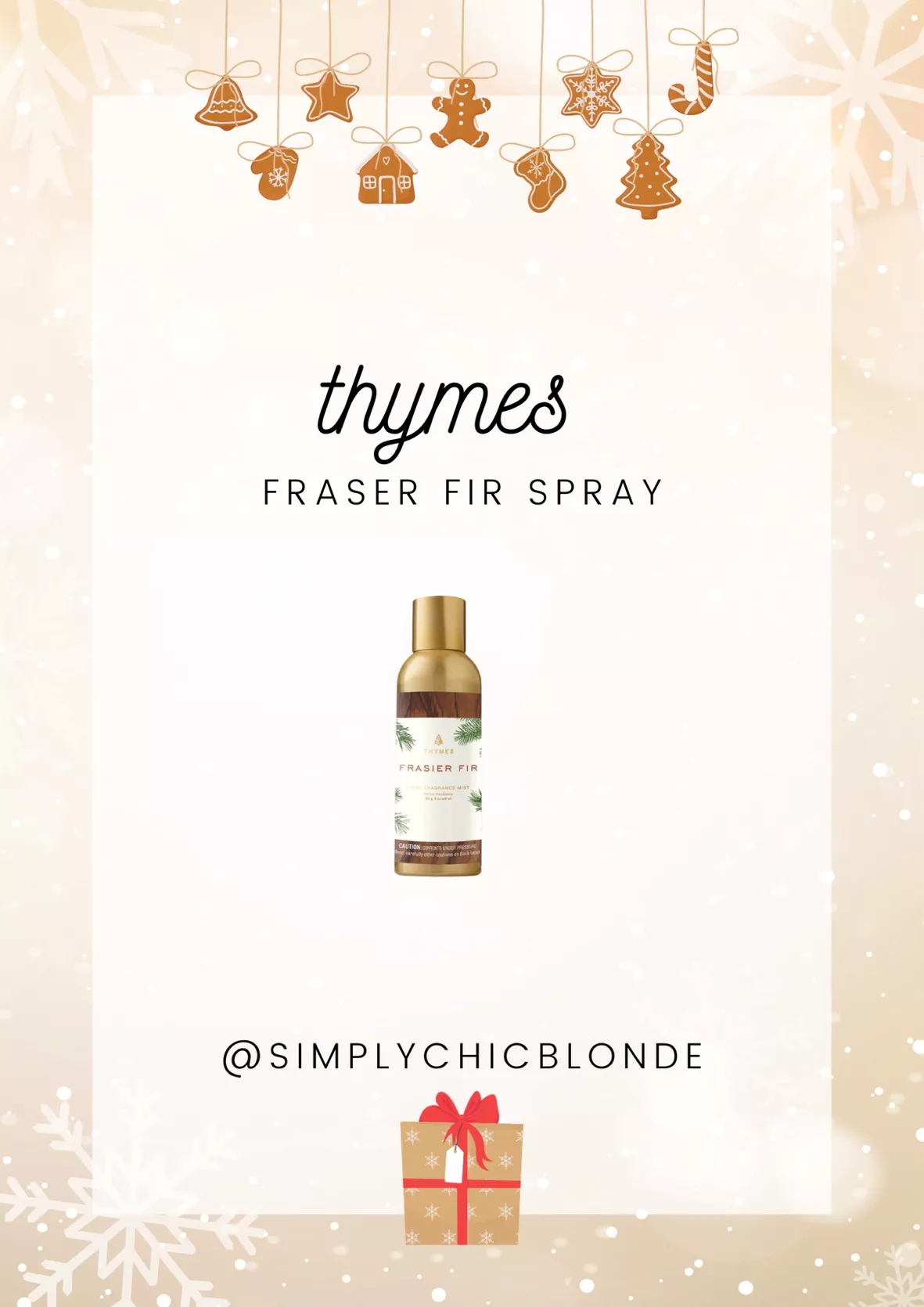 Thymes - Home Fragrance Mist - Frasier Fir