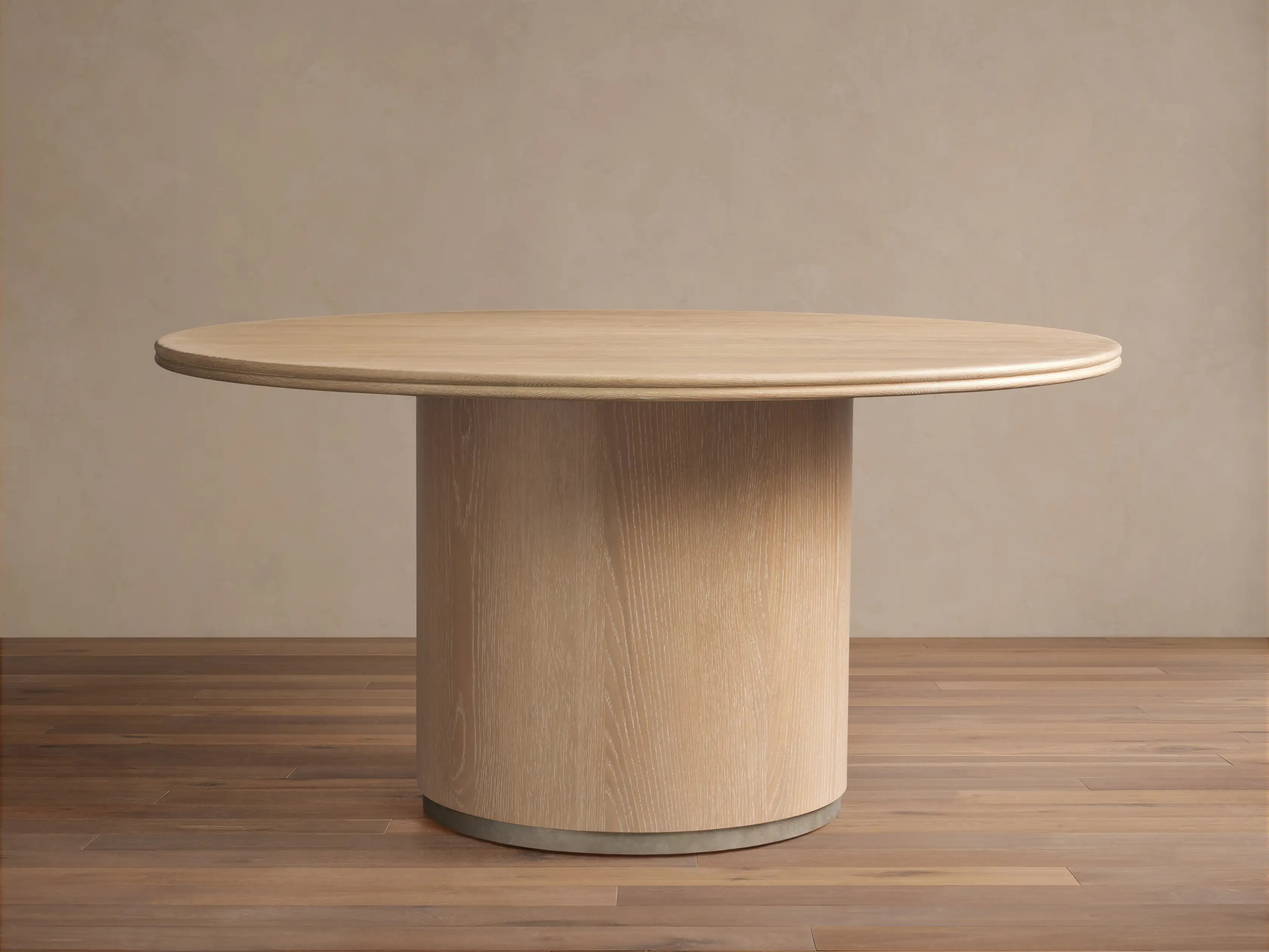 Caden Round Wood Dining Table | Arhaus