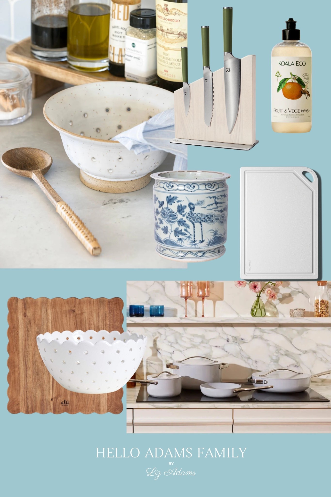 A kitchen edit of my most used and most loved items 💙

#LTKHome