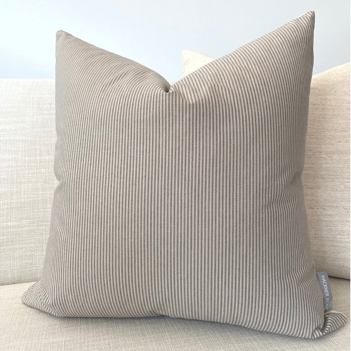 Maro Gray Pillow Cover | Hackner Home (US)