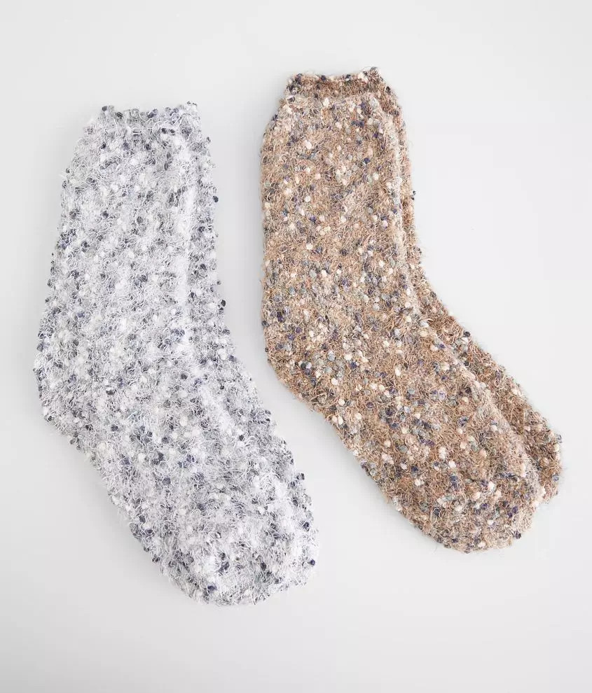 Lemon 2 Pack Frosted Crew Socks | Buckle