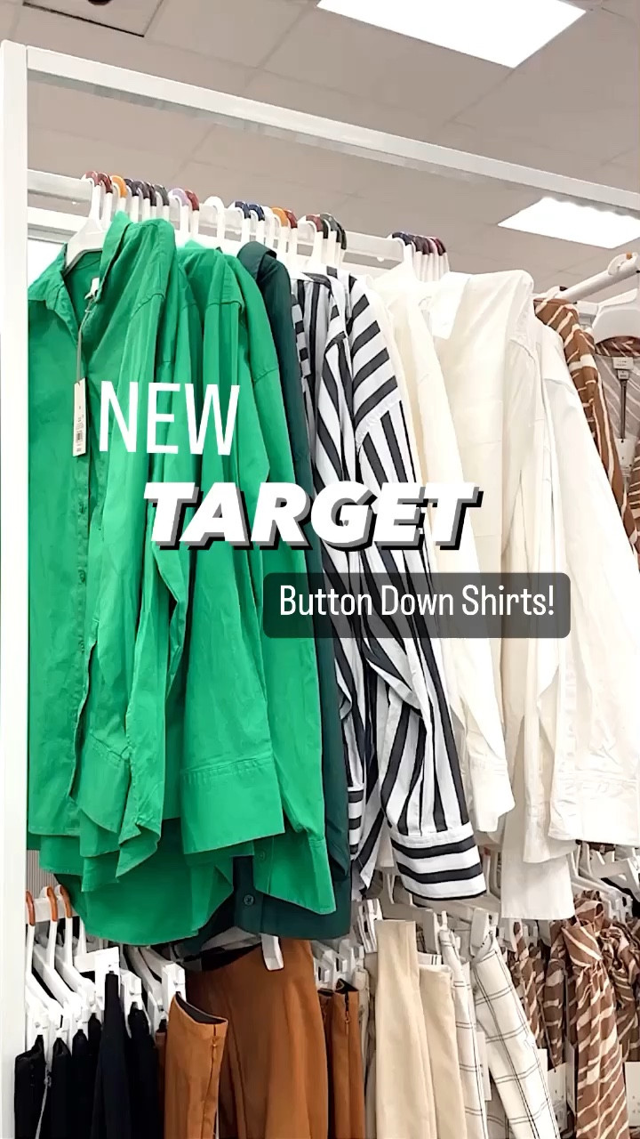 Target button downs - run big, I sized down to the xs. 

#LTKstyletip #LTKunder50 #LTKSeasonal