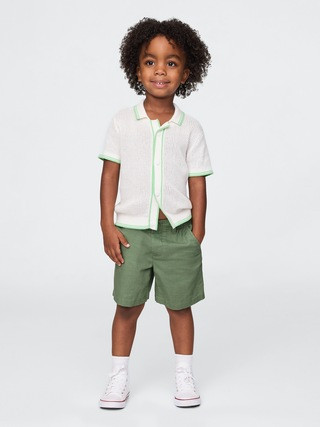 Baby &amp; Toddler Linen-Cotton Shorts | Gap (US)
