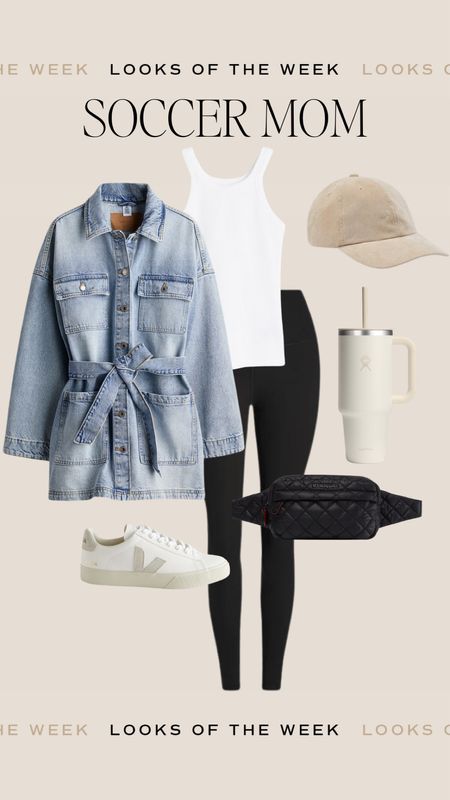 Soccer mom outfit idea 