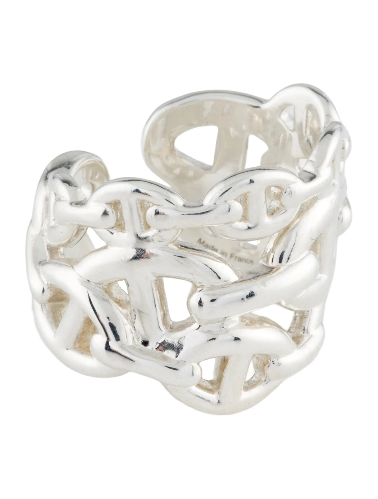 Chaine d'Ancre Enchainee Ring, Large Model | The RealReal