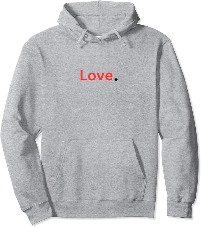 Love Valentine's Day Pullover Hoodie | Amazon (US)