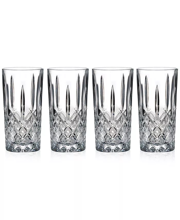 Marquis by Waterford Markham Highball Glasses, Set of 4 & Reviews - Glassware & Drinkware - Dinin... | Macys (US)