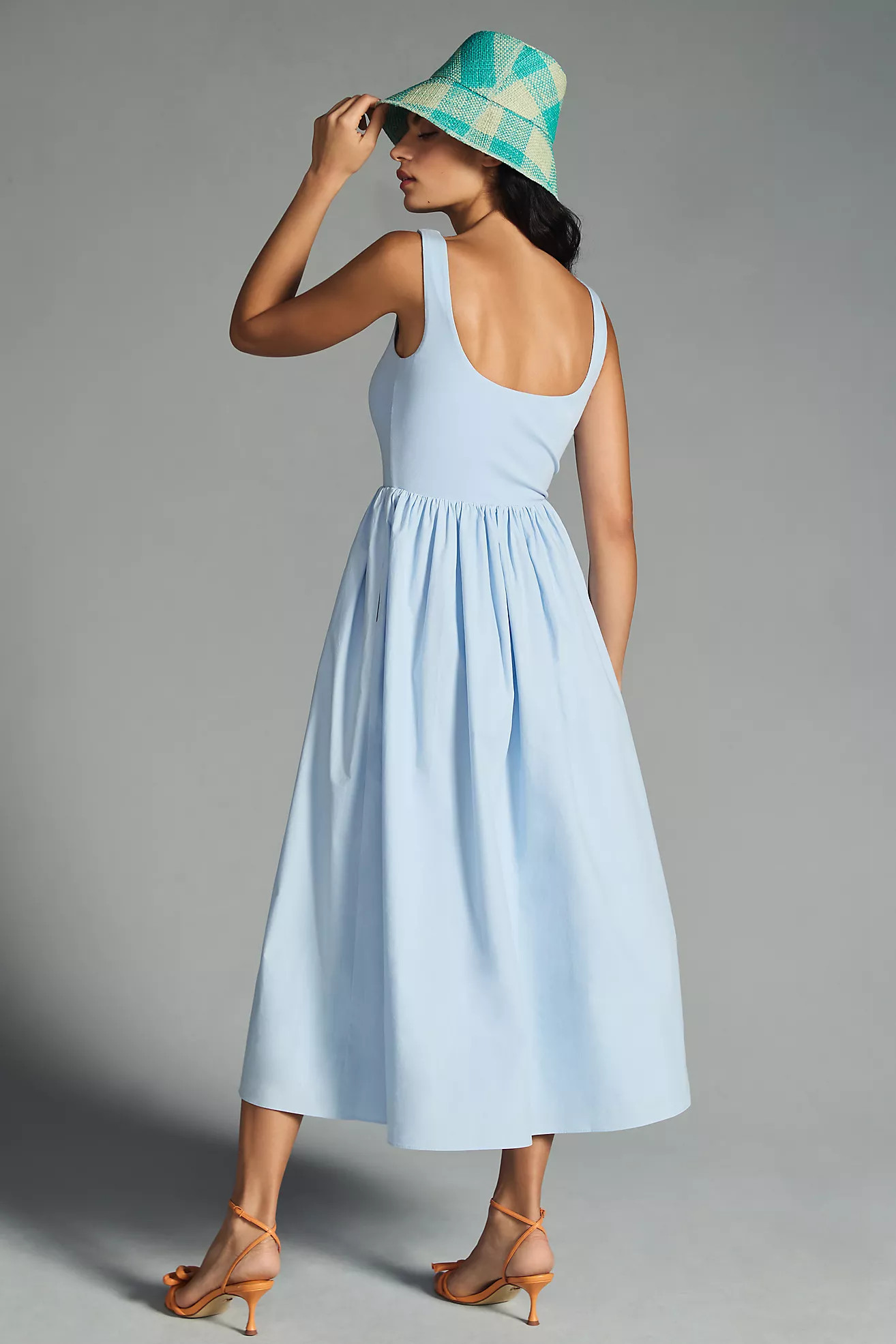 Sophie Rue Square-Neck A-Line Dress | Anthropologie (US)
