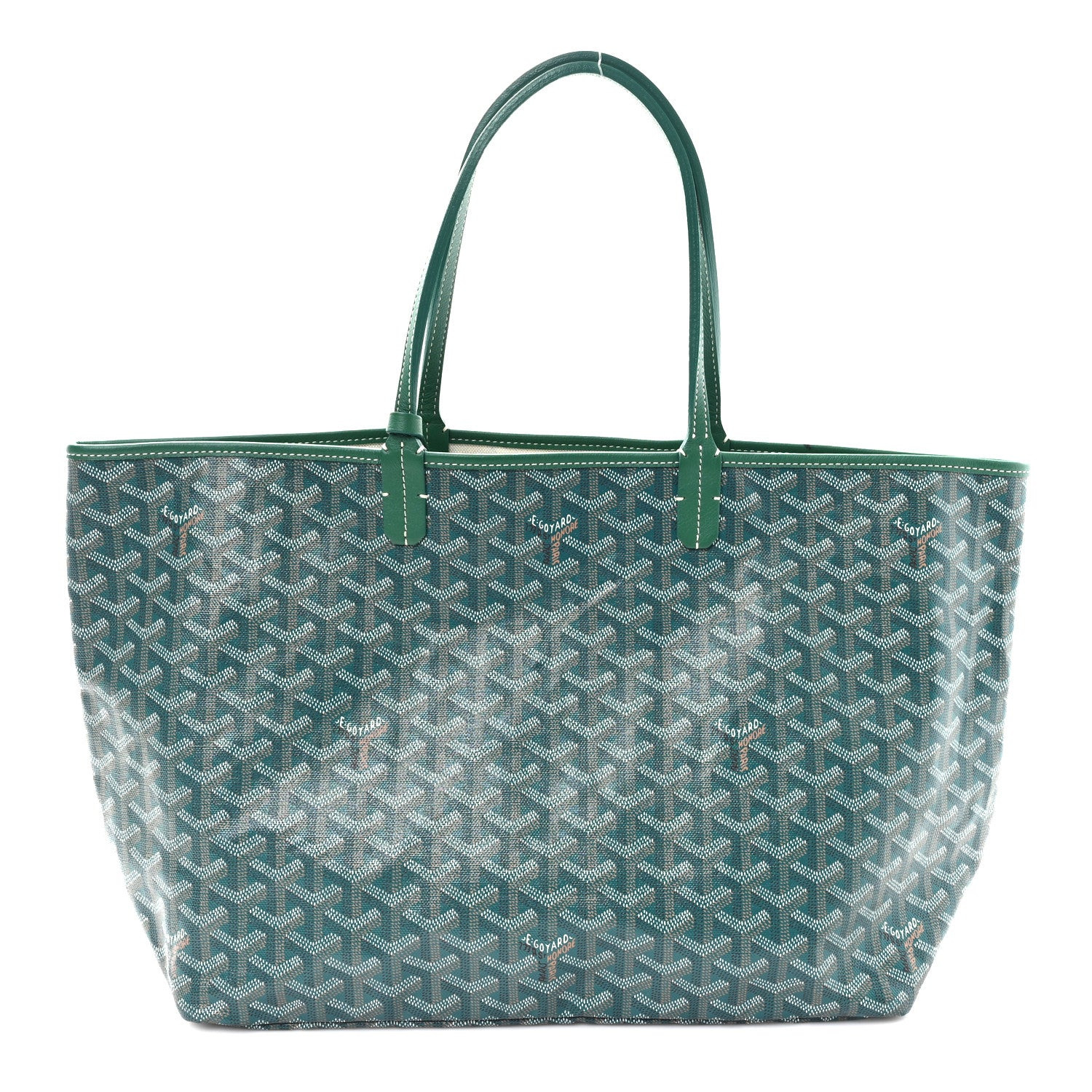 Goyard Goyardine Saint Louis PM Green 1821139 | FASHIONPHILE (US)