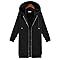 Zeagoo Women Zip Up Hoodies Long Fleece Jacket Lightweight Tunic Hooded Sweatshirt Oversize Winte... | Amazon (US)