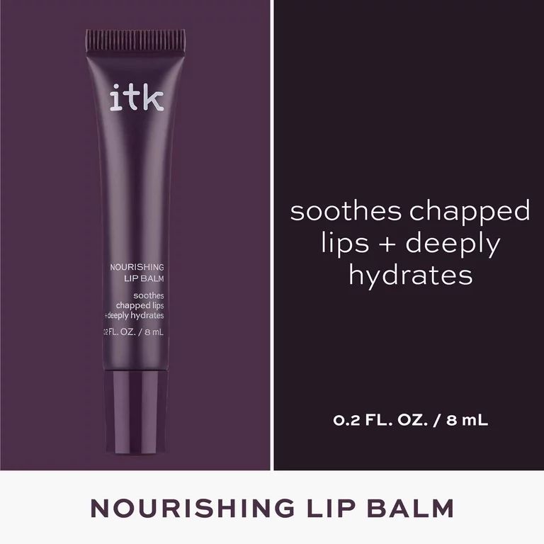 ITK Nourishing Lip Balm | Hydrate Dry Lips with Shea Butter, Coconut Oil + Vitamin E, 2 fl. oz - ... | Walmart (US)
