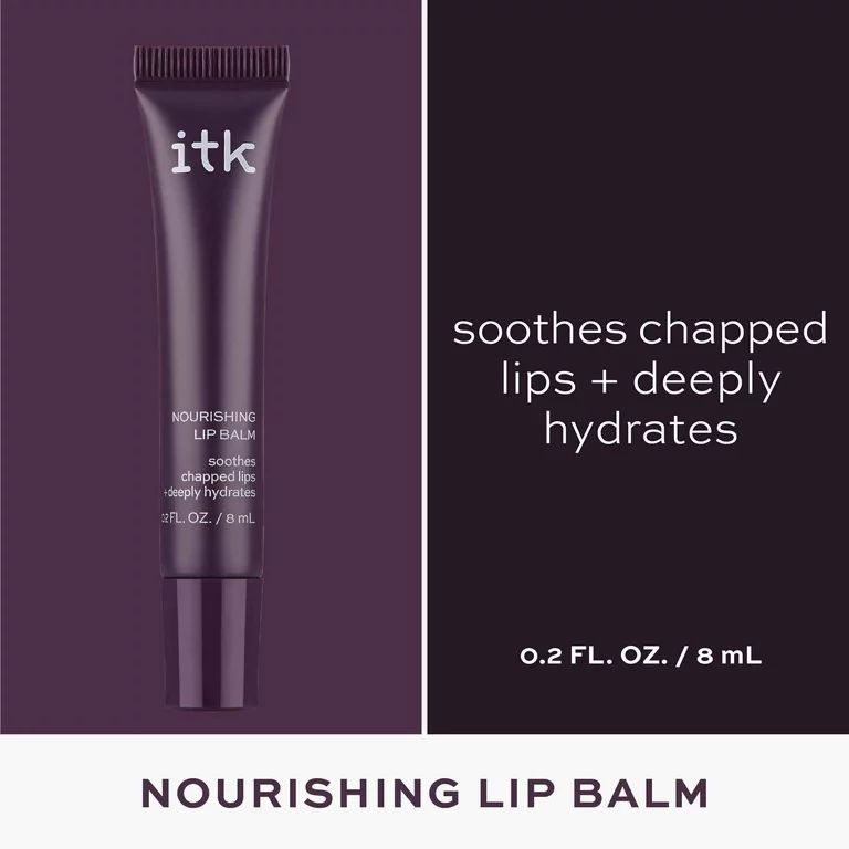 ITK Nourishing Lip Balm | Hydrate Dry Lips with Shea Butter, Coconut Oil + Vitamin E, 2 fl. oz | Walmart (US)