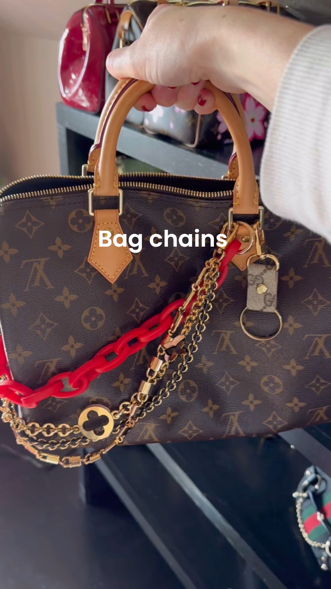 Bag chains to add personality to any bag! 