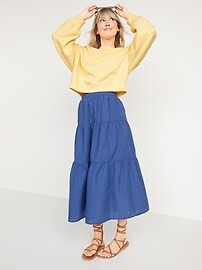 Oversized Long-Sleeve Sweatshirt for Women | Old Navy (US)