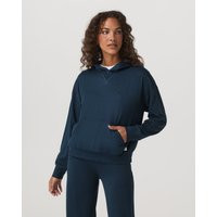 Vuori Halo Modern Pullover Hoodie | Blue Coast Heather | XXS | Vuori Clothing (US & Canada)
