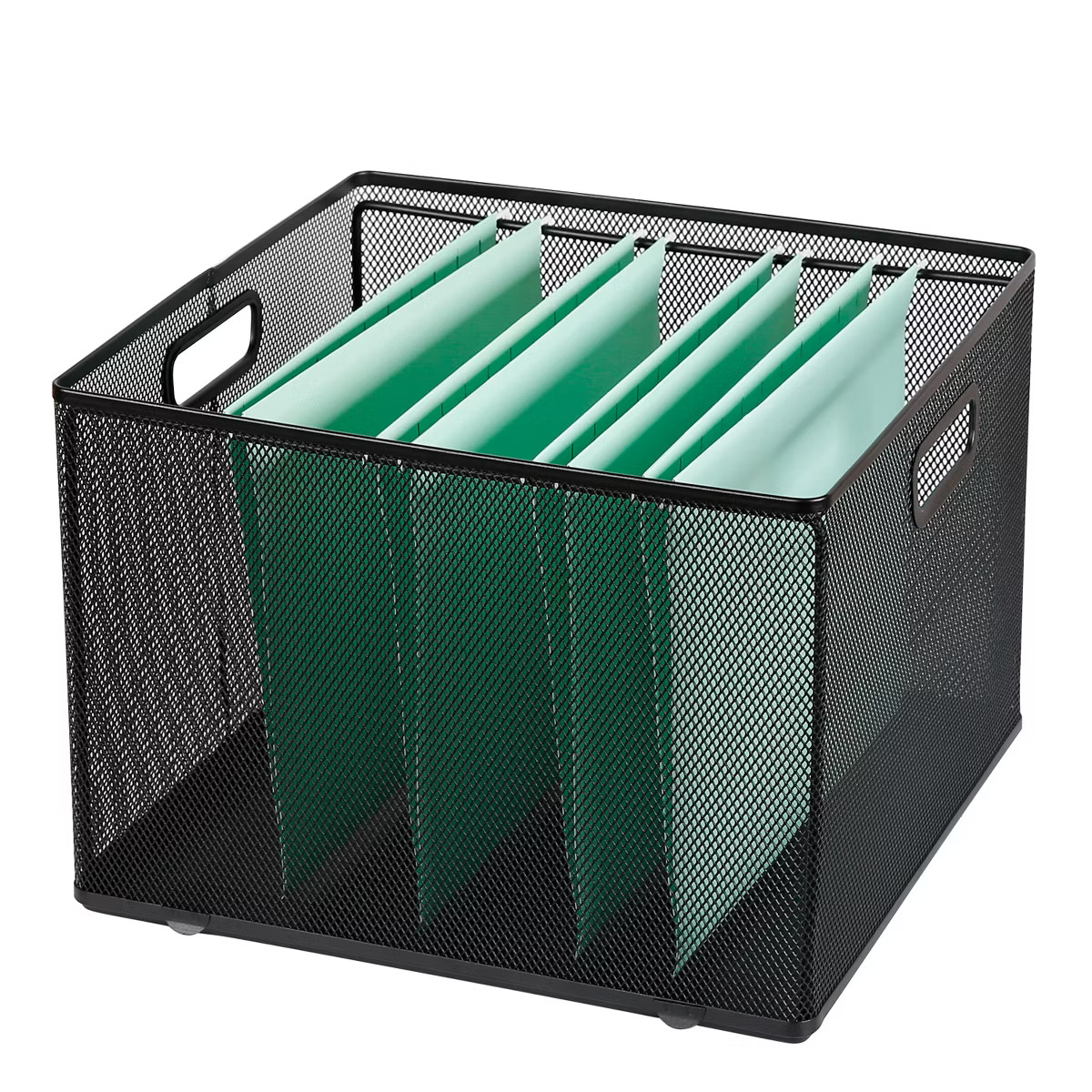 10" x 14" x 13.25" Mesh Crate File Box - Brightroom™ | Target