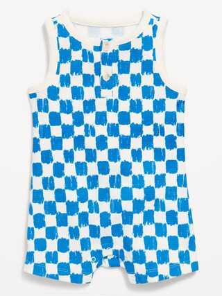 Unisex Henley Romper for Baby | Old Navy (US)