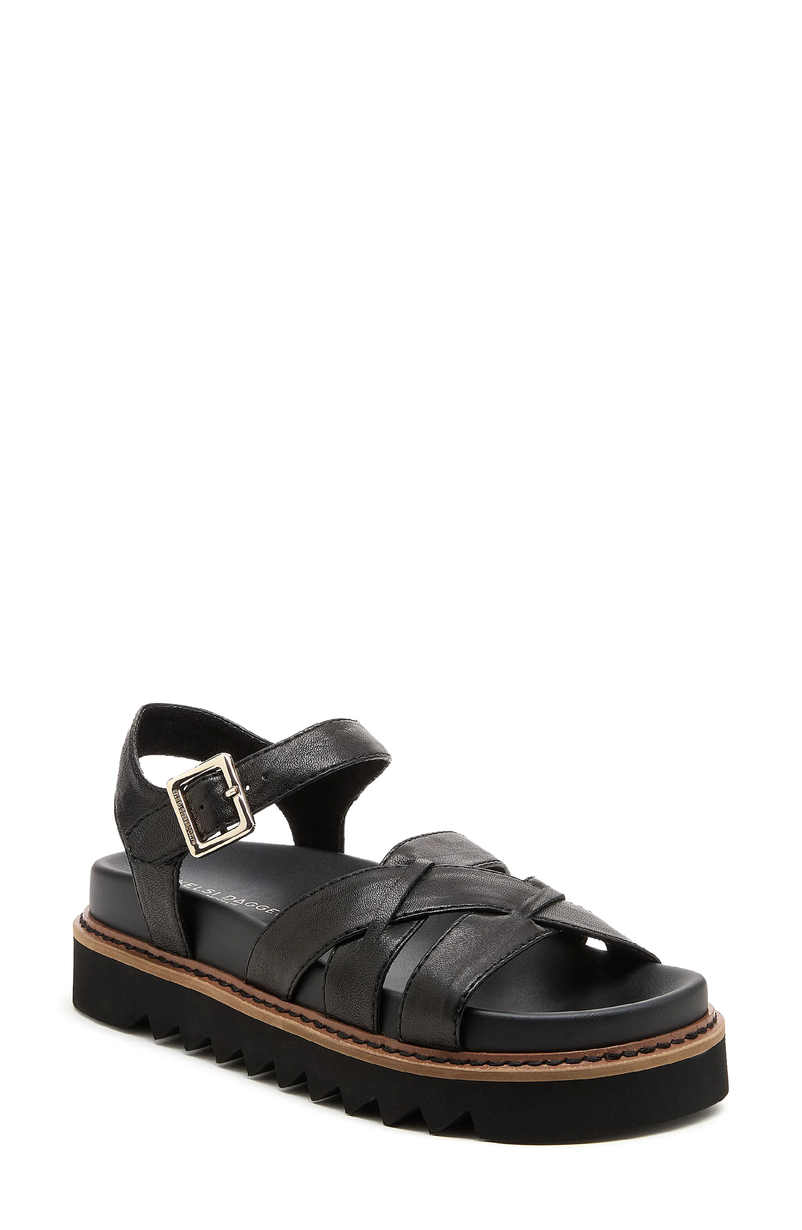 Kelsi Dagger Brooklyn Kova Platform Sandal in Cookie Dough at Nordstrom, Size 8 | Nordstrom